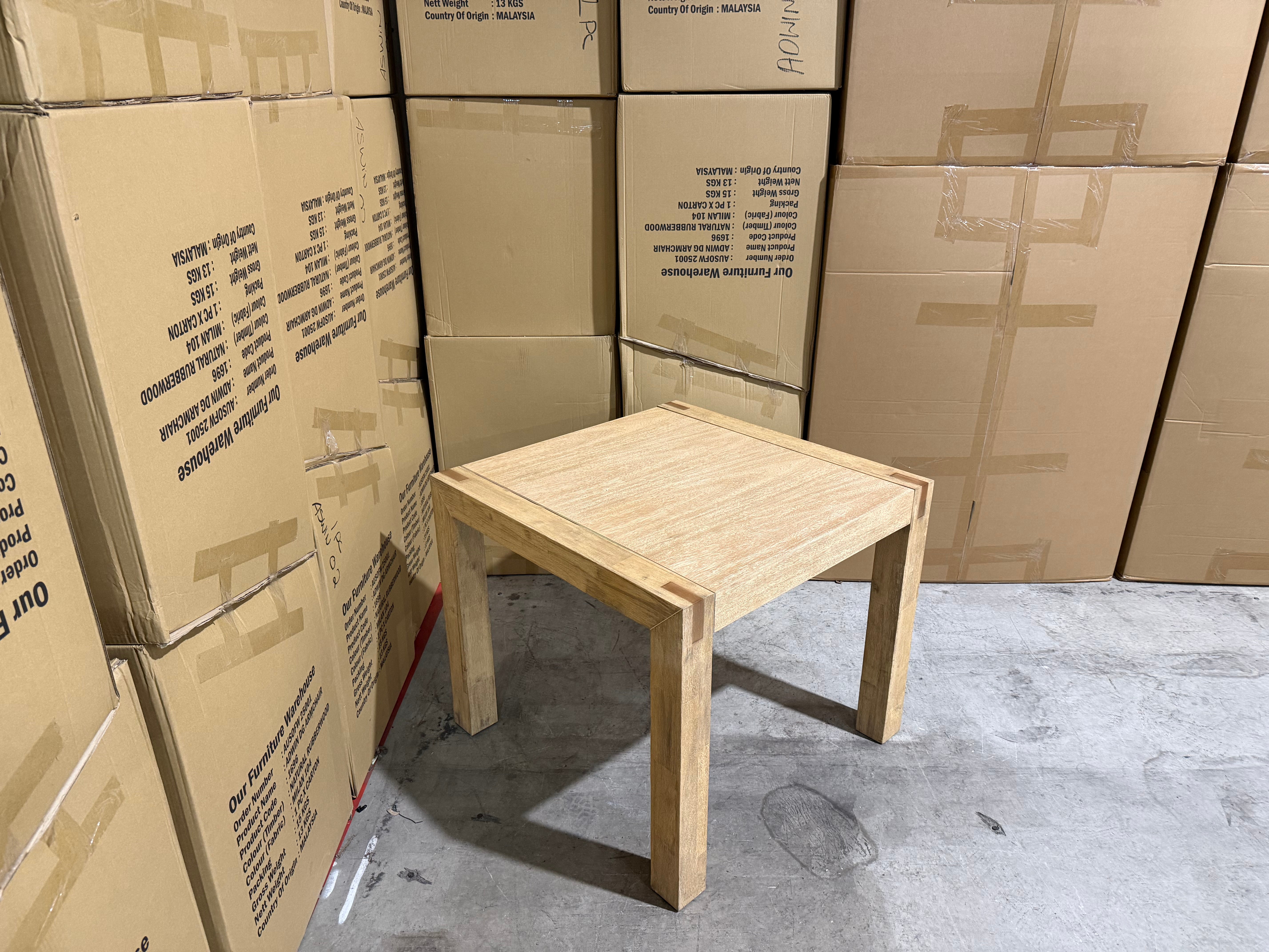 Crystalbrook 900x900 dining table acacia table