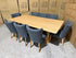 Mitcham Dining Range 2400 9 PCE Set with Tobago Chair Charcoal