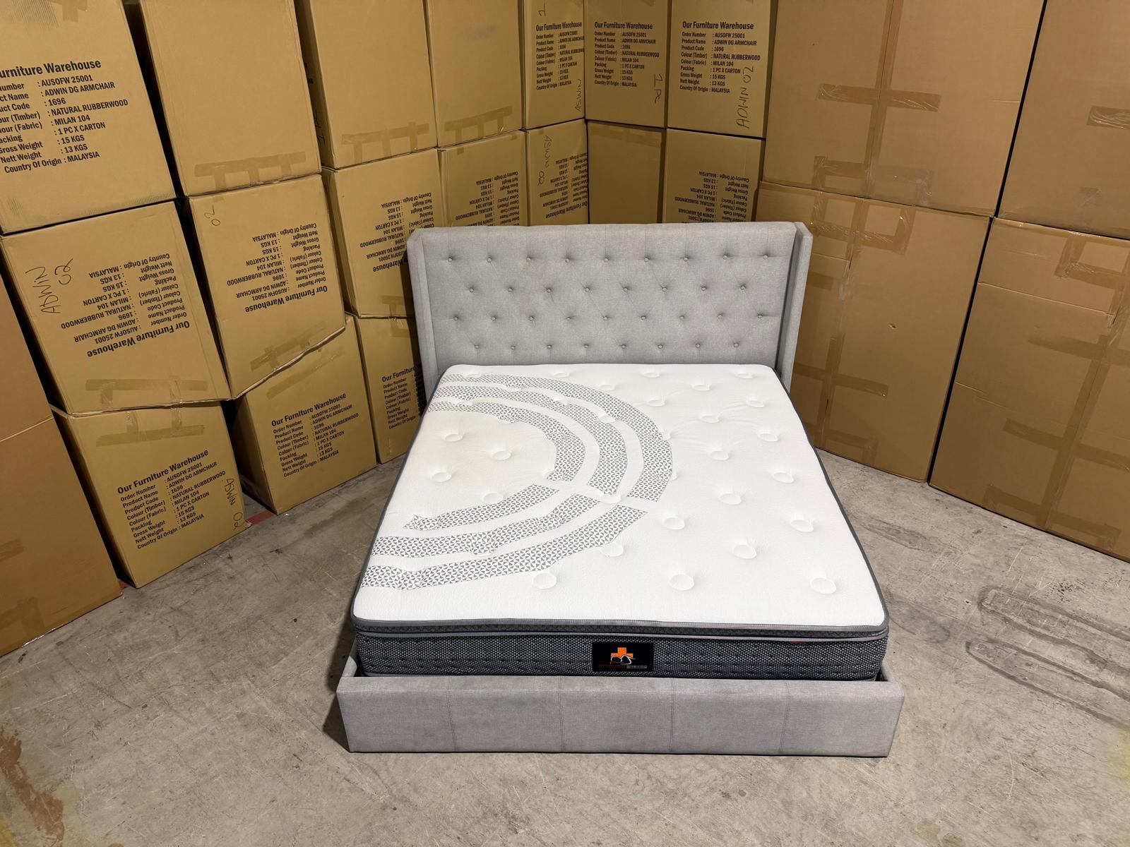 Memphis Super King Bed & Mattress Package