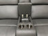 Kenso 6pce modular Lounge with 2 Dual Motion Recliners Soft Rhino Black