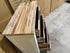 Springbrook Tallboy with 4 draws driftwood/ white finish acacia timber