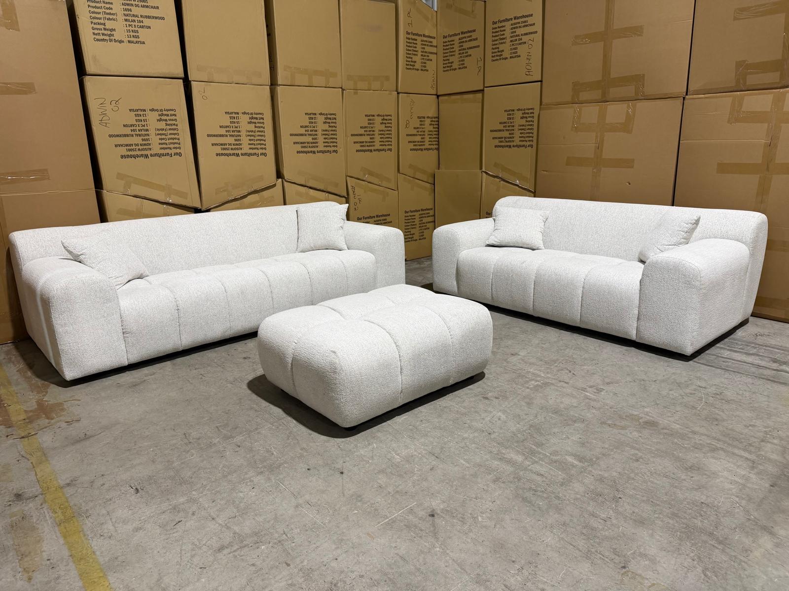 Bobbi Lounge 3 + 2 In Naturual