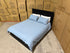 Portugal king size bed black finish