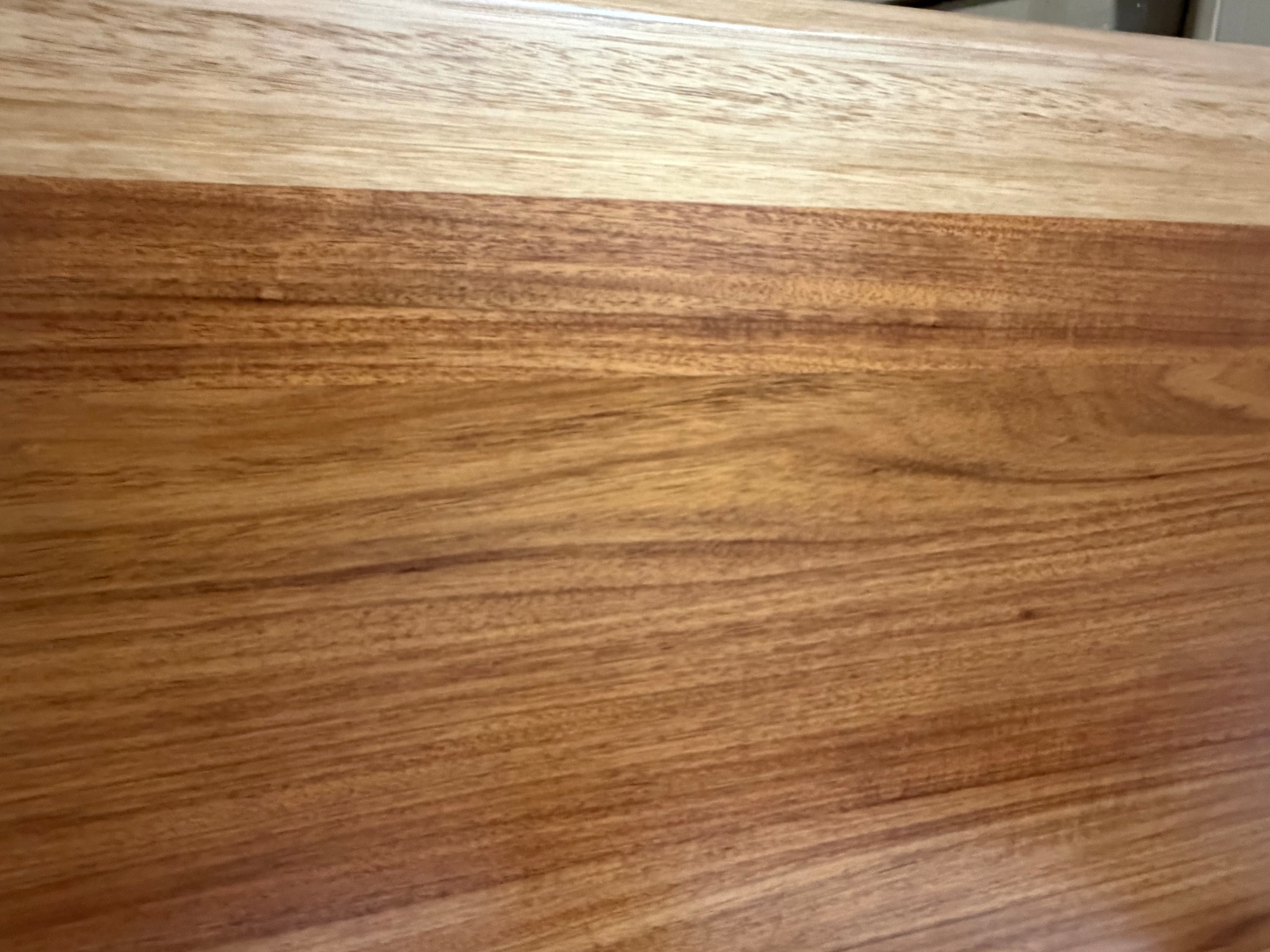 Highland queen size bed in blackwood