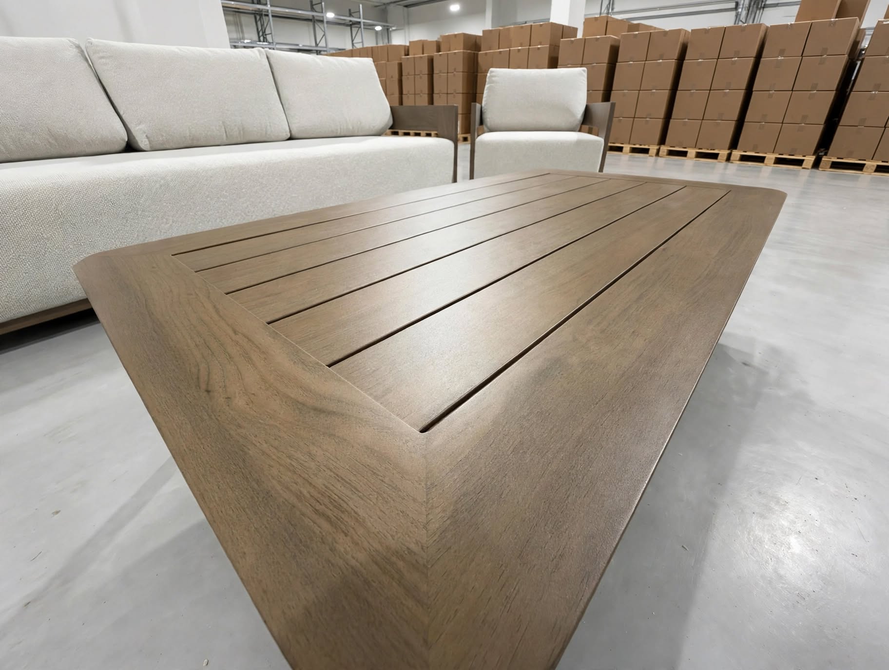 Trinidad 4pce Outdoor Lounge 3 seat 2x Chairs & Coffee Table
