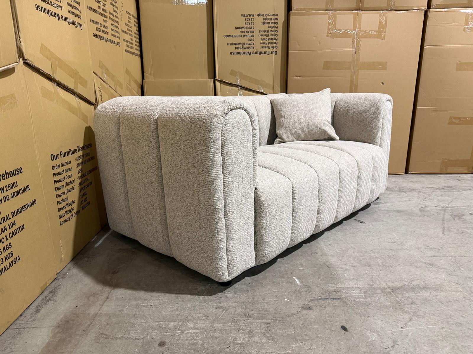 Estella 2 Seater Sofa With Scatter Cushions