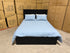 Portugal king size bed black finish