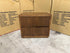 Flinders bed side chest in pecan finish