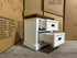 Hamptons bedside chest two tone finish