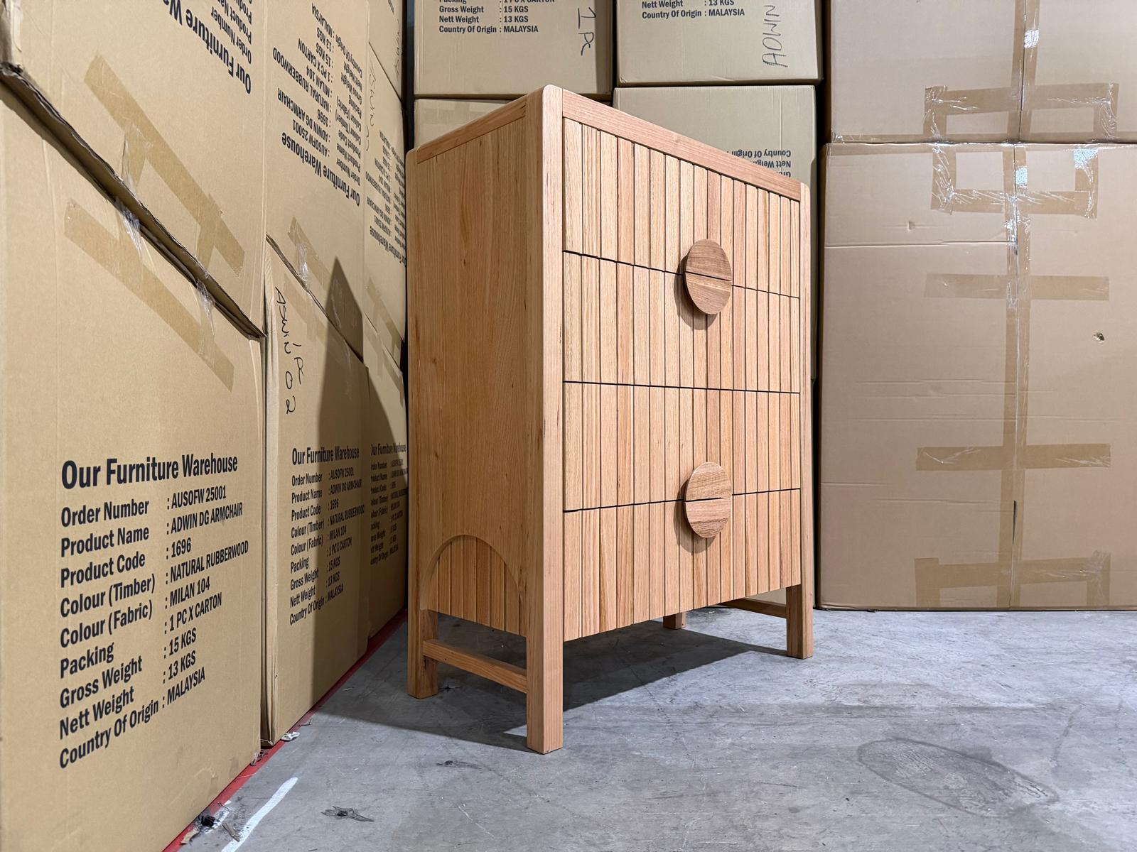Morocco Tallboy in Natural Messmate