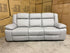 Kenso 3 Seater With Dual Motion Recliners In Soft Rhino Light Grey
