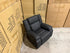 Kenso Single Recliner With Dual Motion Recliner In Soft Rhino Black