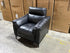 Oasis Single Recliner Leather Match (BLACK)