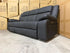 Kenso 3 Seater With Dual Motion Recliners In Soft Rhino Black