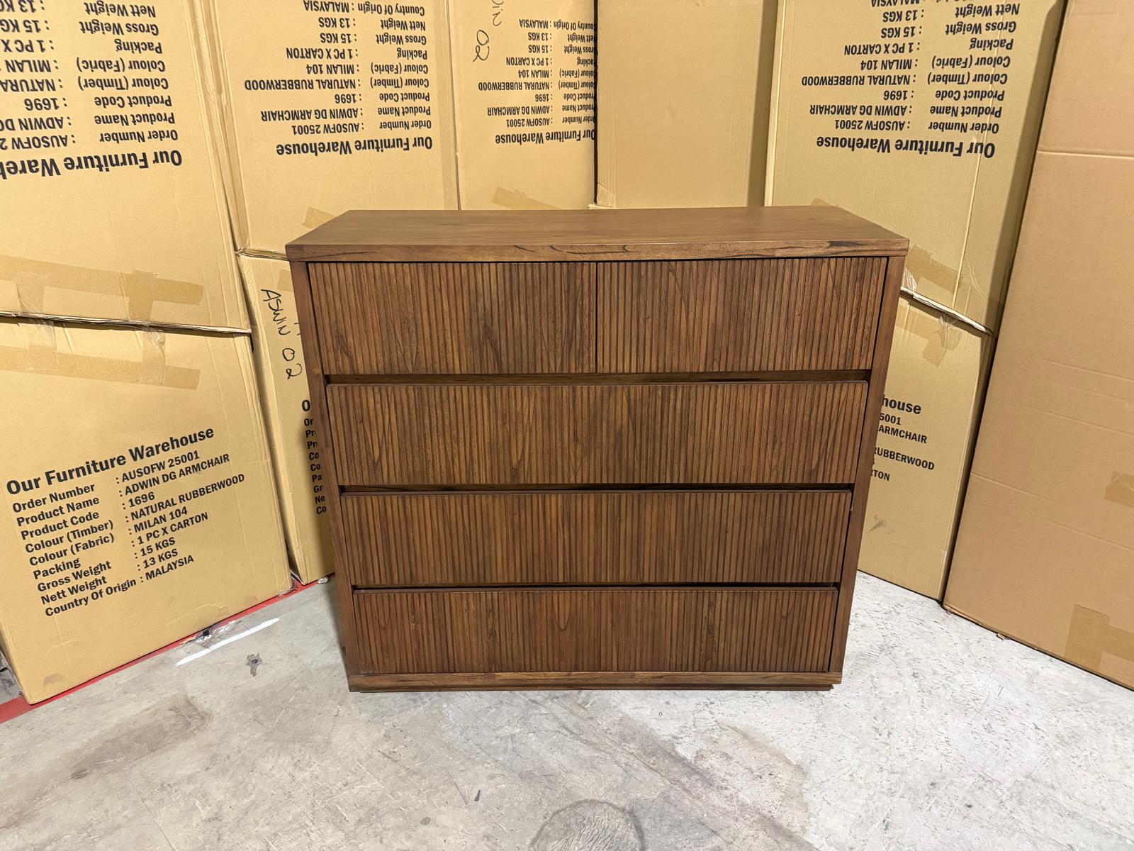 Flinders Tallboy in pecan finish