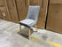Milano Dining Chair Dark Grey With Oak Colour Leg