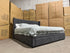 Portland super king upholstered bed in Sunlight Storm