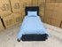 Stuart Single Bed in Charcoal