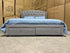 Washington Bed Range Light Grey 2 Sizes Queen & King