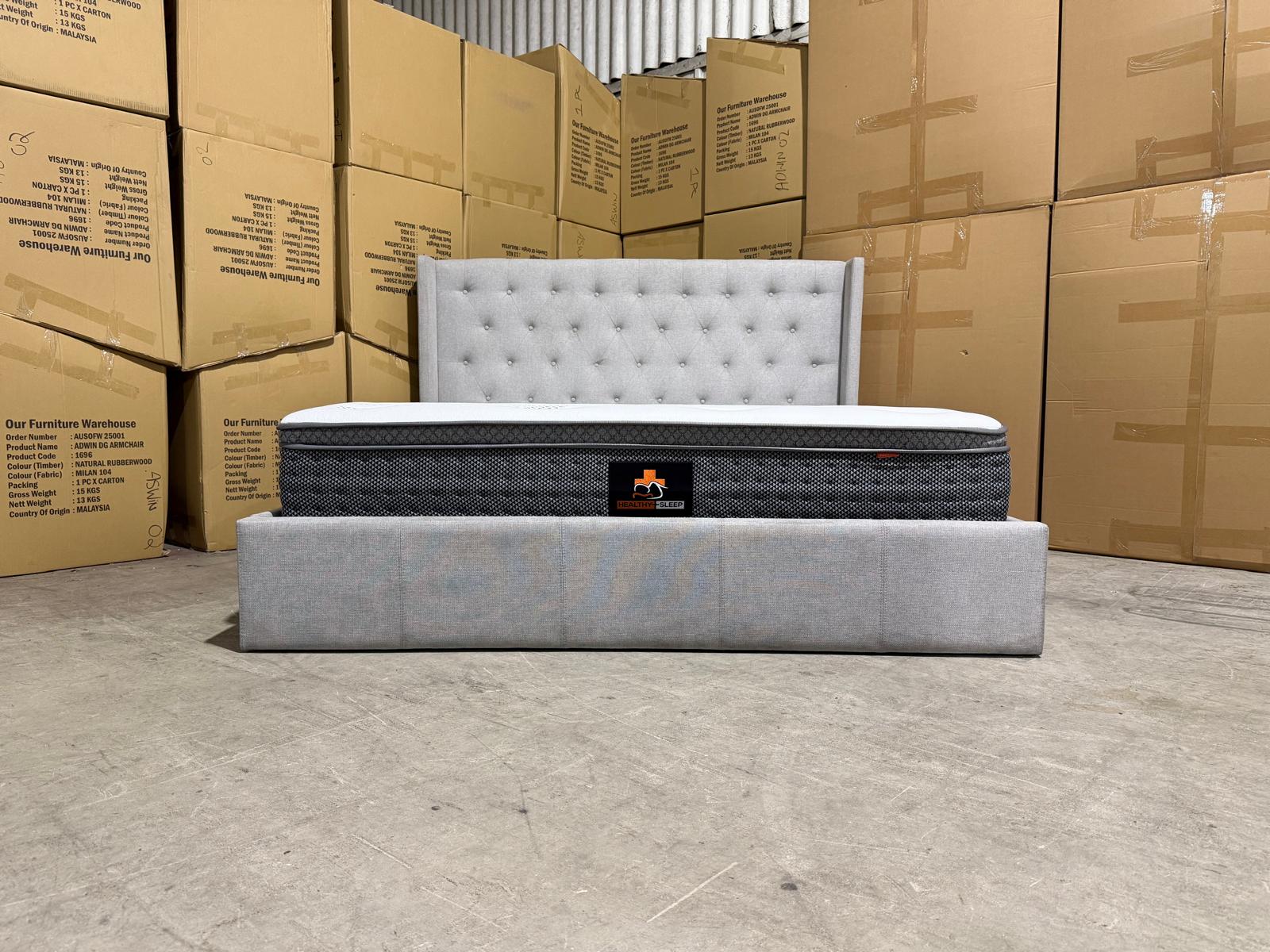 Memphis Super King Bed & Mattress Package