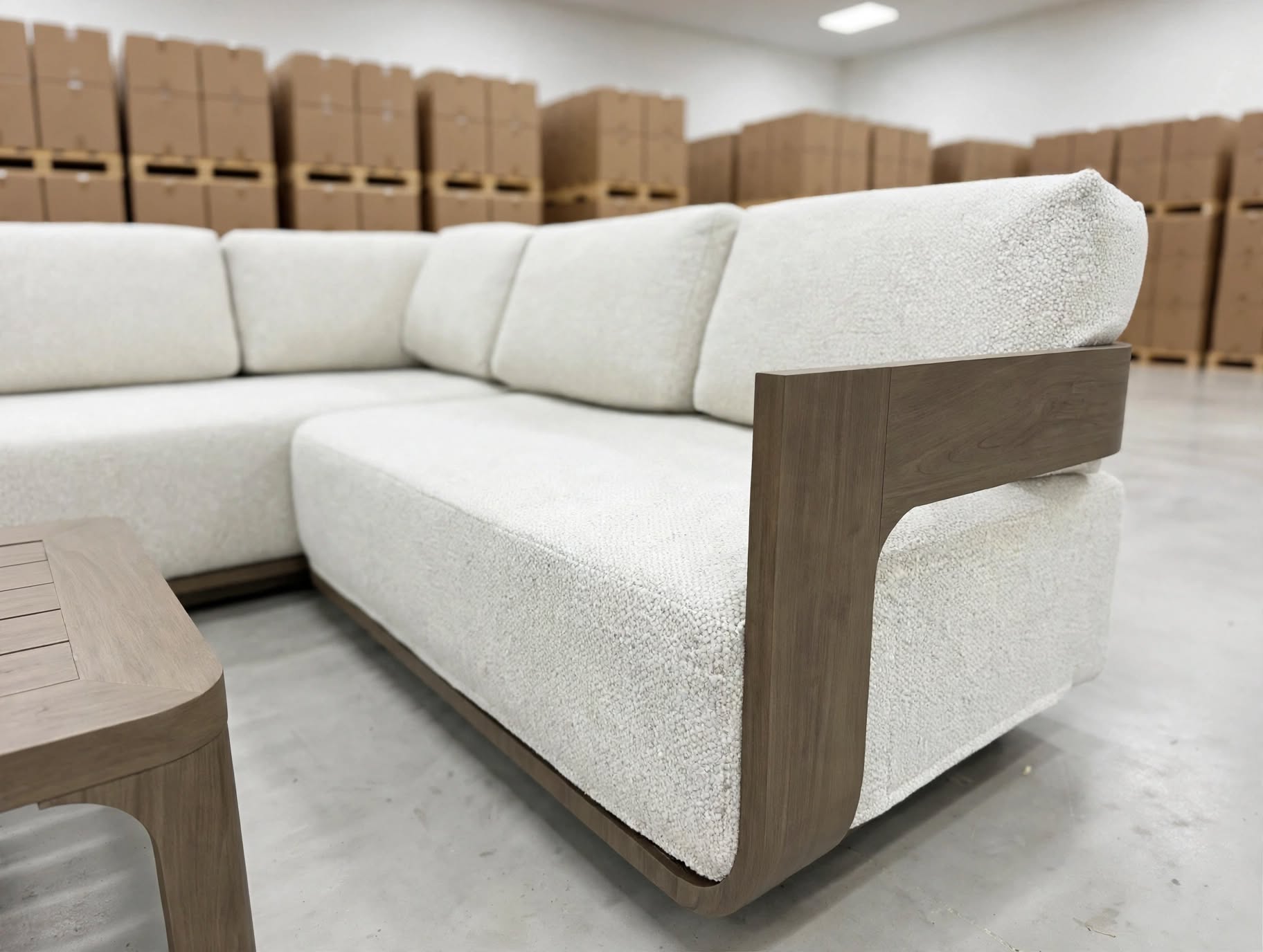 Trinidad Corner Lounge With Coffee Table