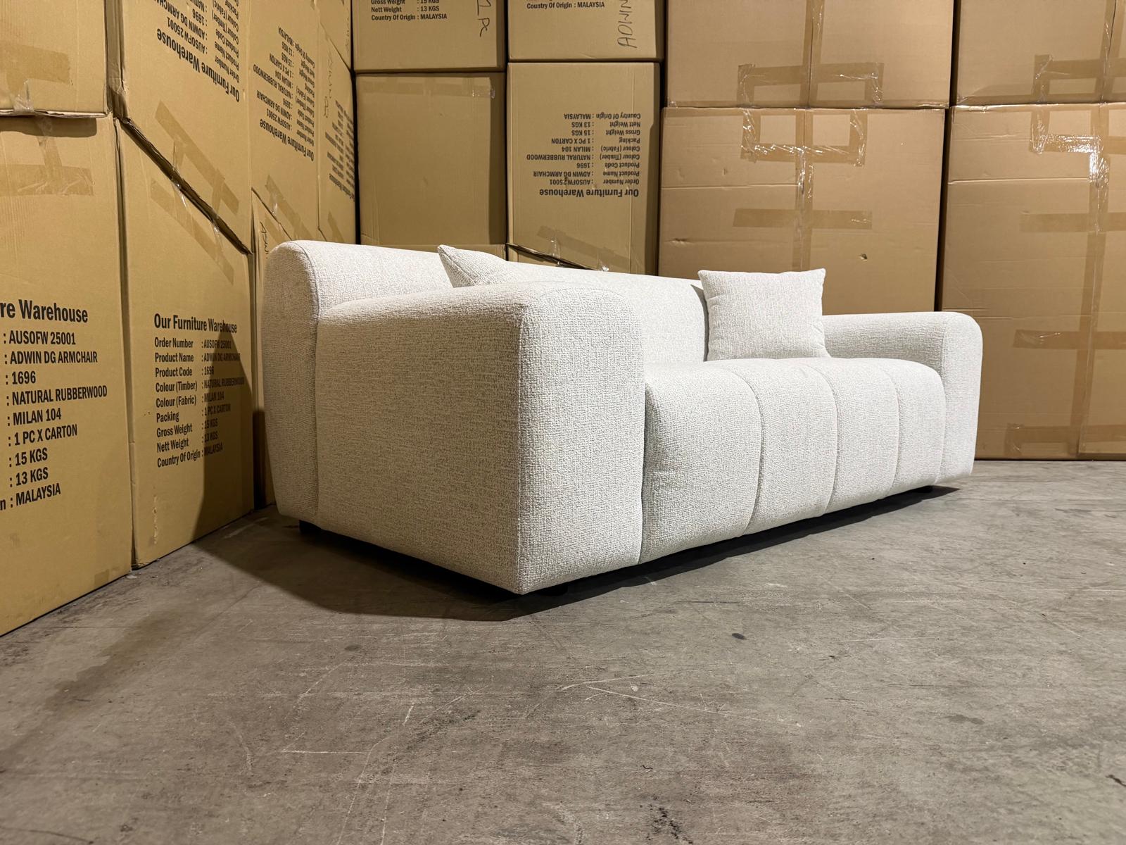 Bobbi 2 seater sofa Lounge In Natural