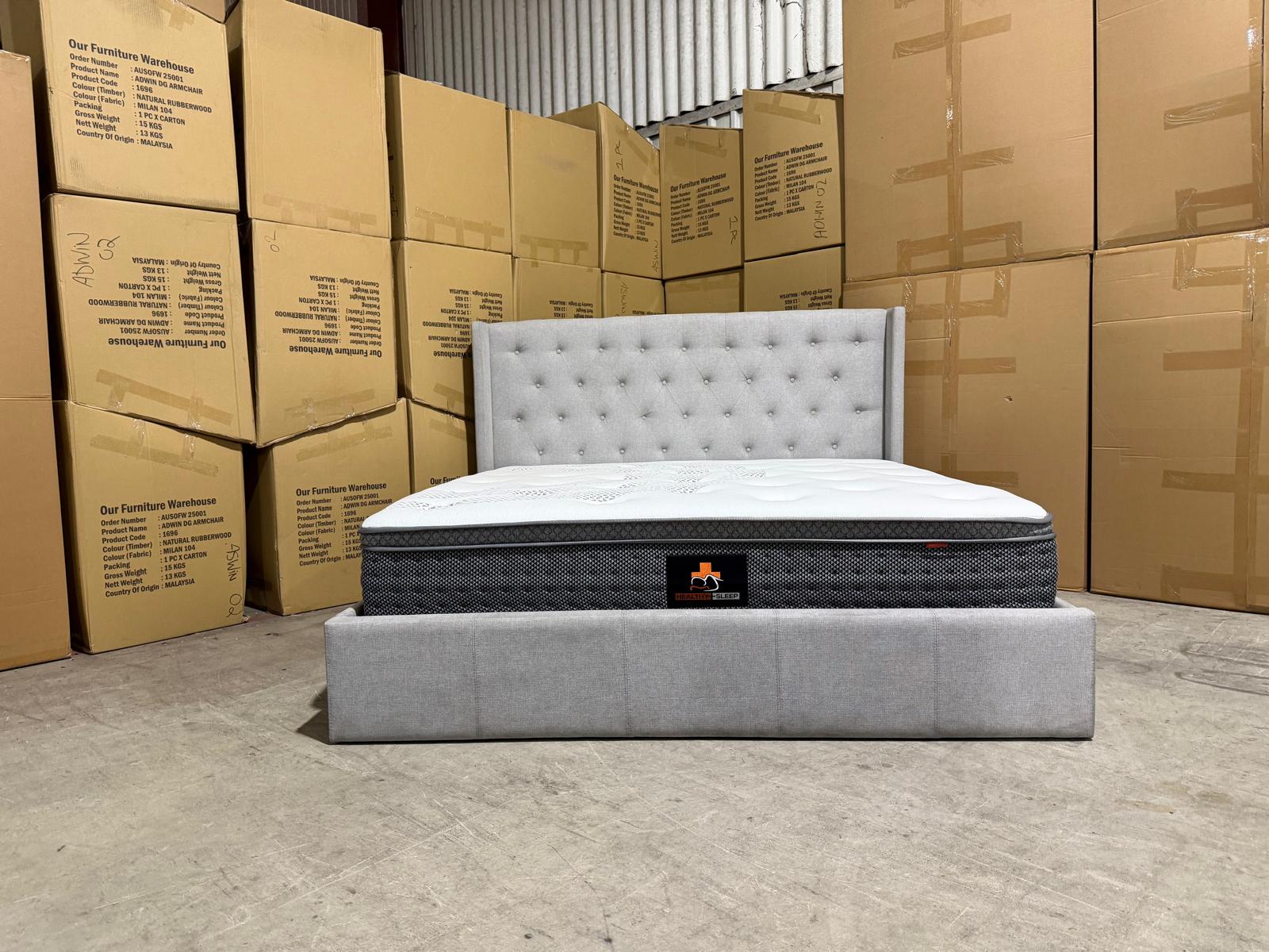 Memphis Super King Bed & Mattress Package