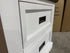 Hamptons bedside chest two tone finish