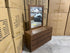 Flinders dressing table inc mirros in Pecan finish
