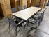 Imperial 9 Pce outdoor Setting 1 X Extension Dining Table + 8 Chairs In Charcoal