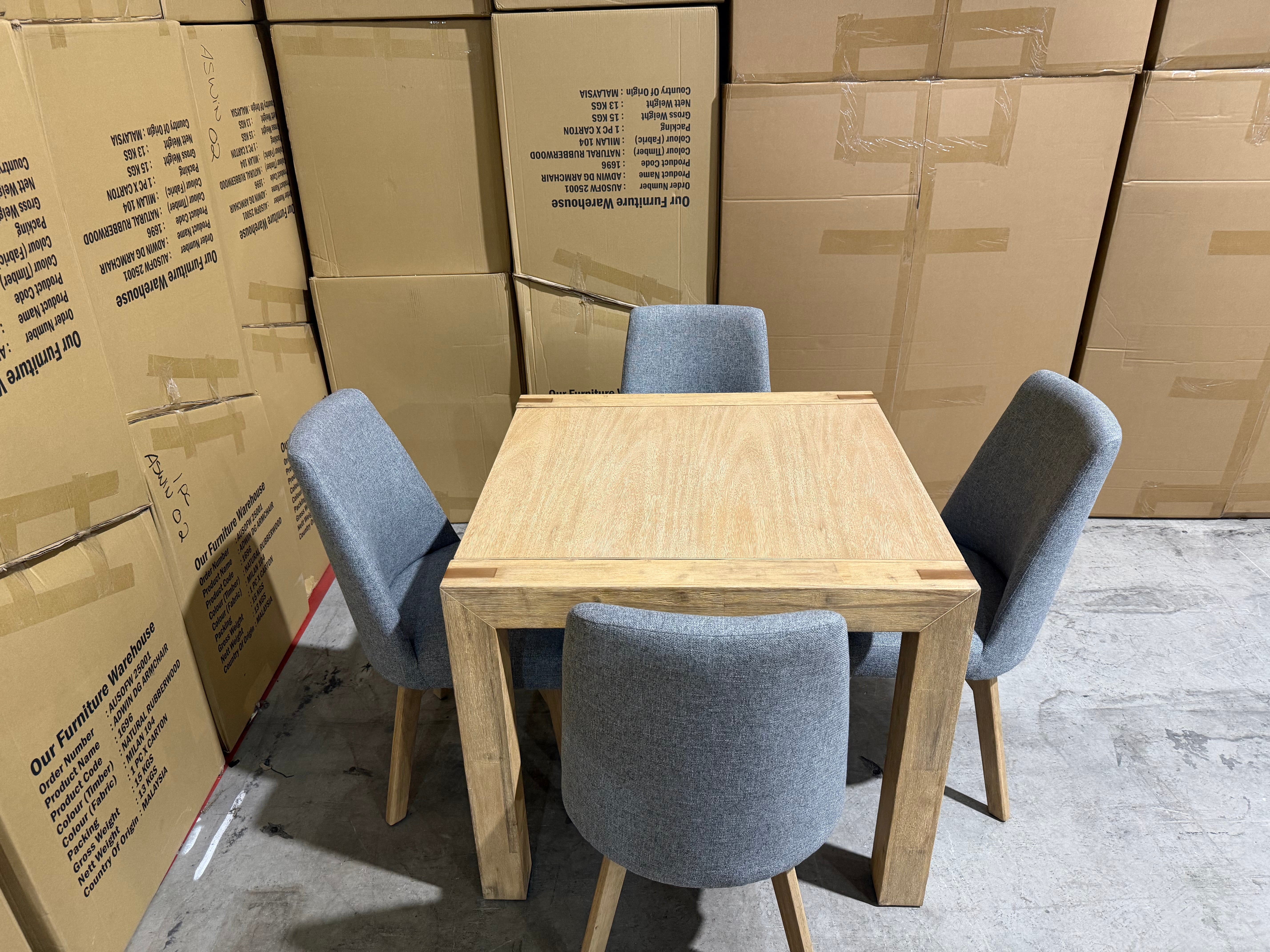 Crystalbrook 5 Piece Dining Suite