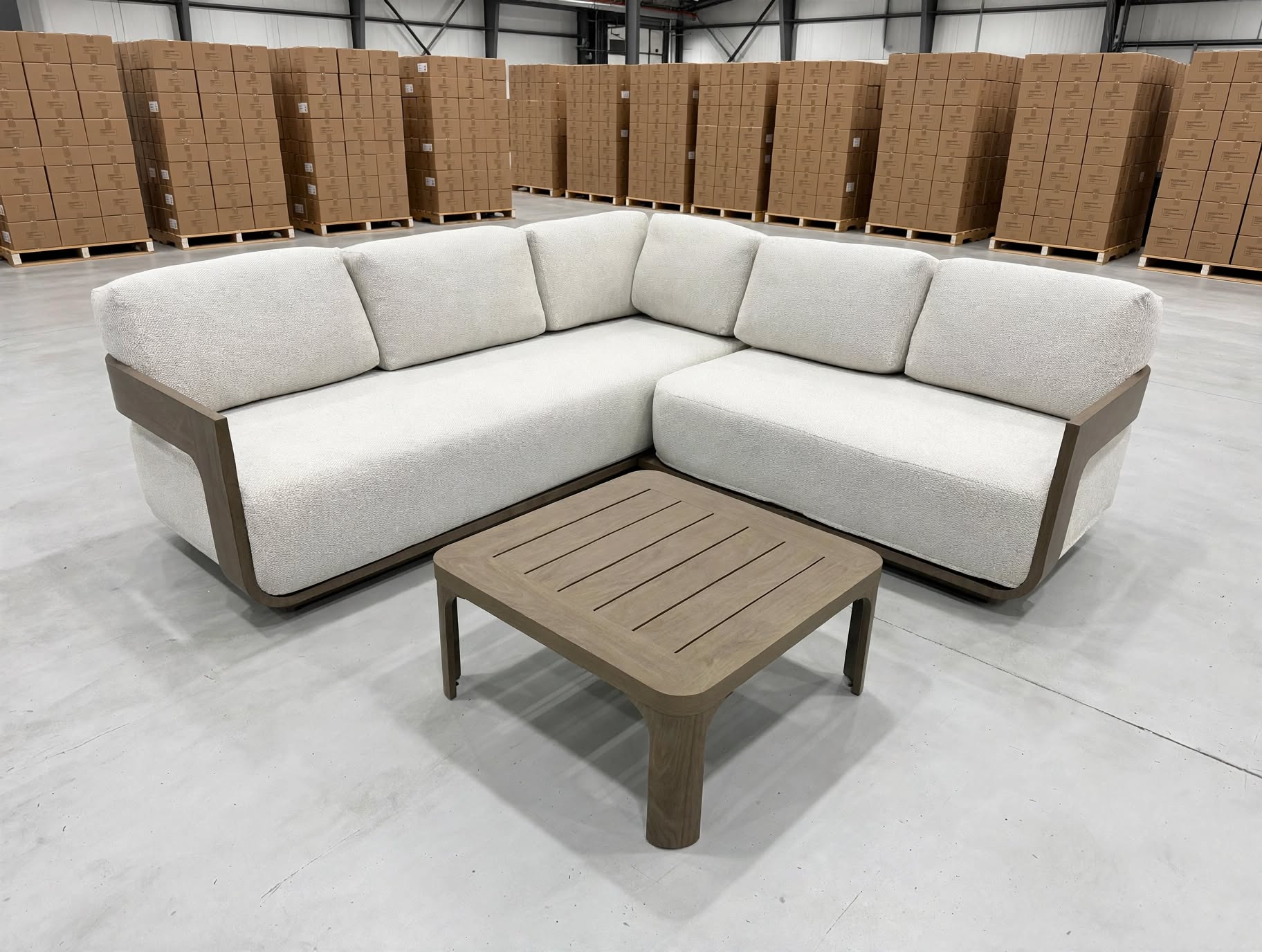 Trinidad Corner Lounge With Coffee Table