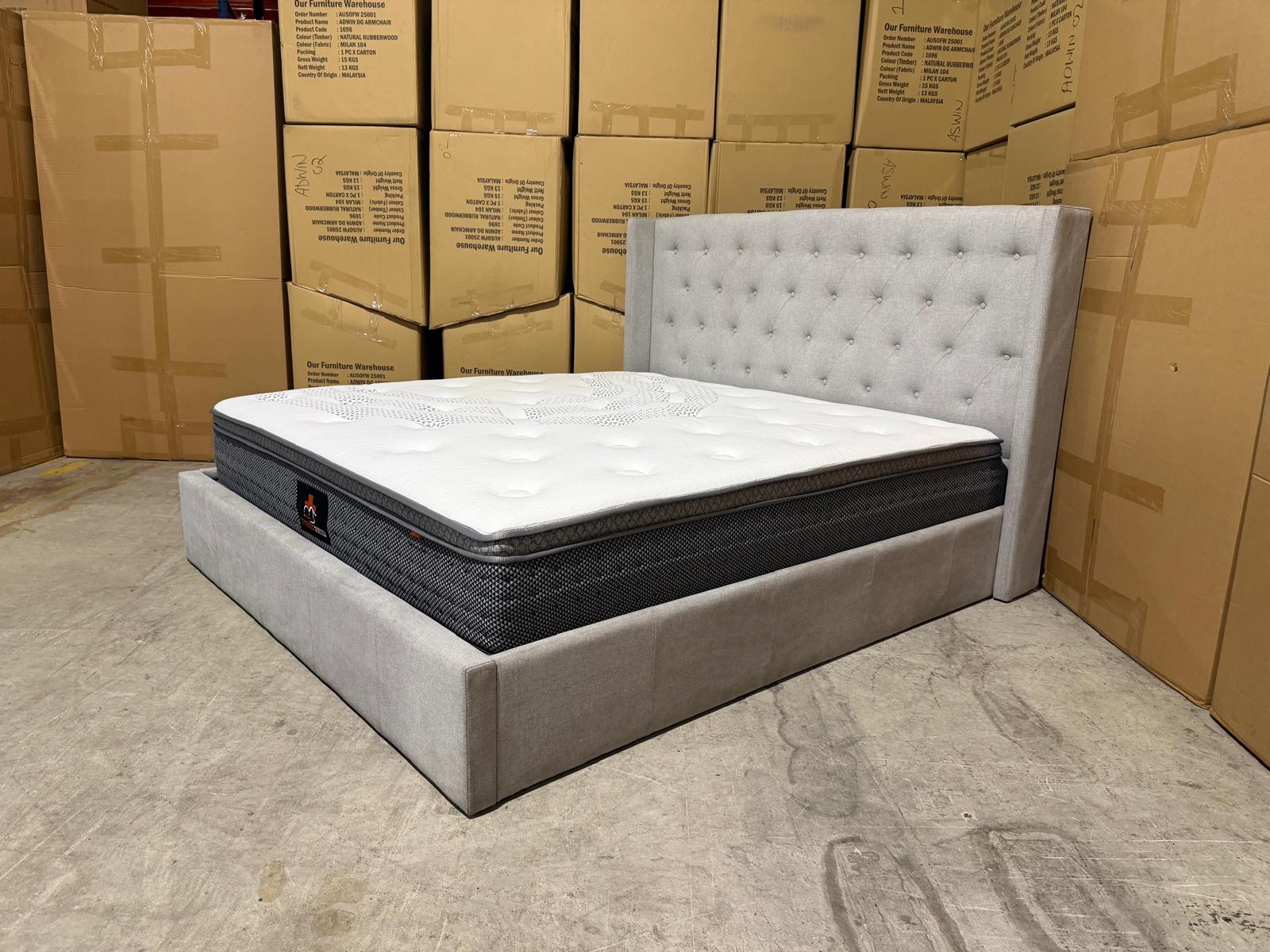 Memphis Super King Bed & Mattress Package