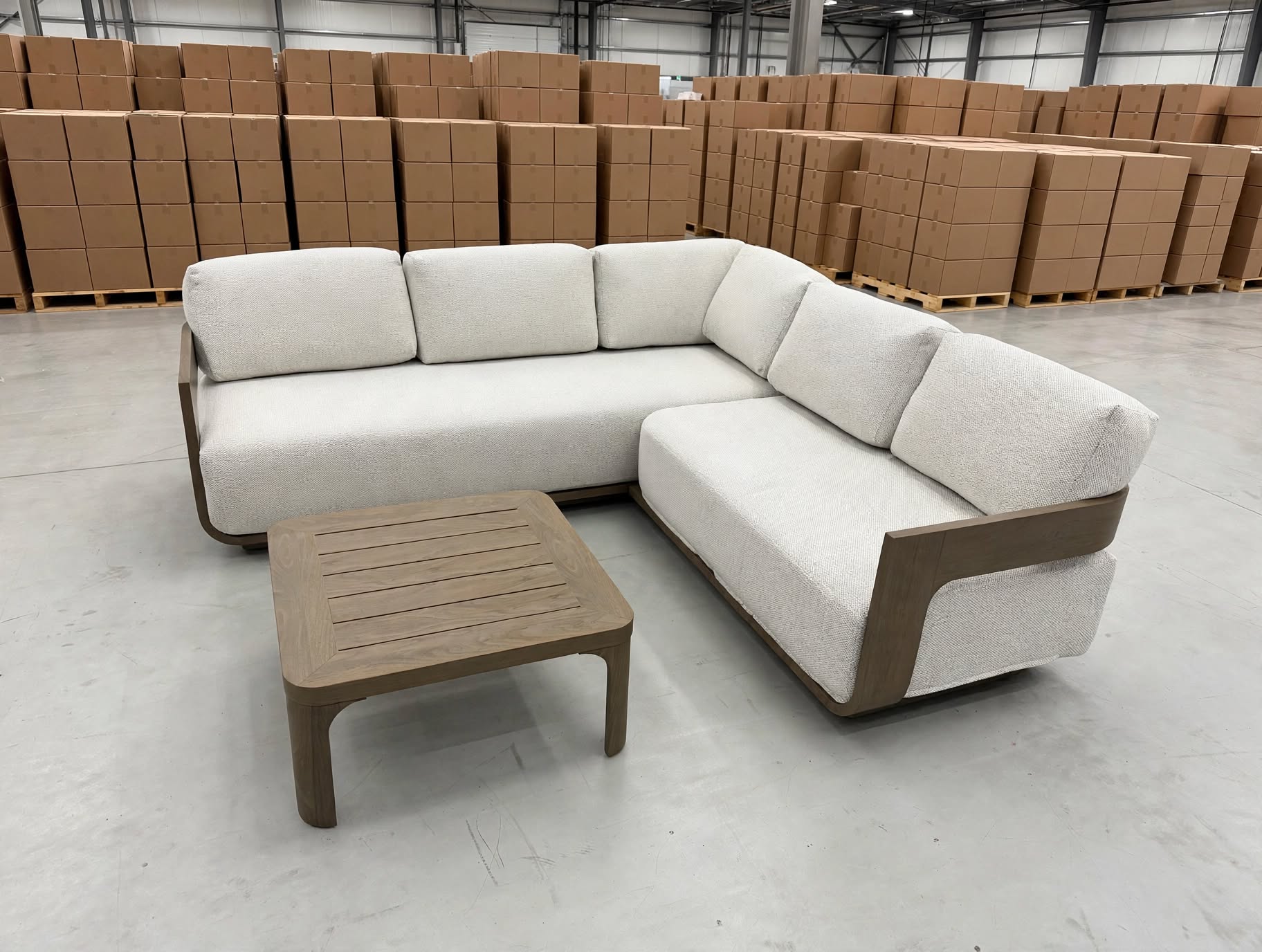 Trinidad Corner Lounge With Coffee Table