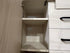 Atlanta dressing table inc mirros in grey wash finish