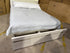 Atlanta King size bed in grey wash finish lift up storage