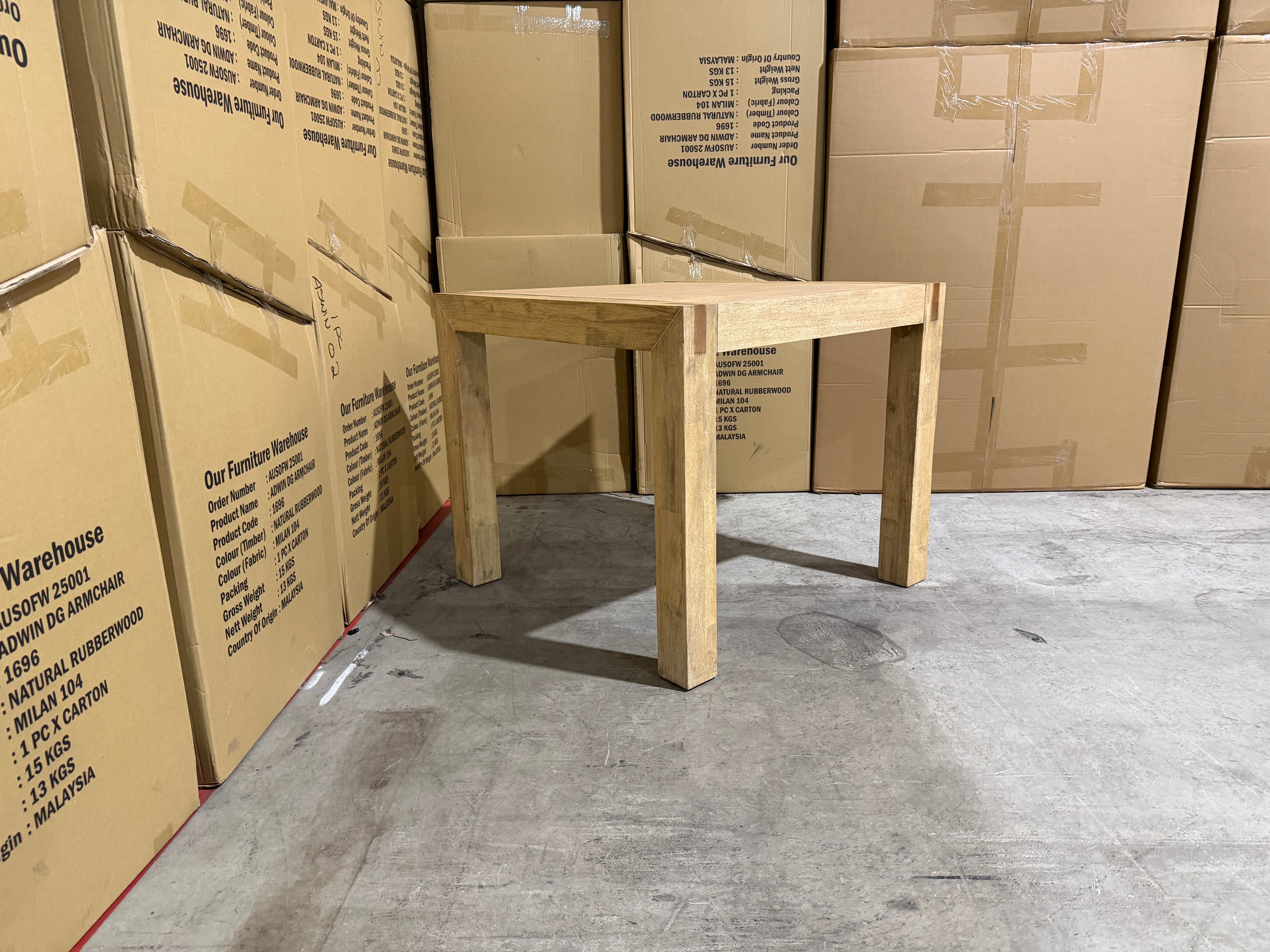 Crystalbrook 900x900 dining table acacia table