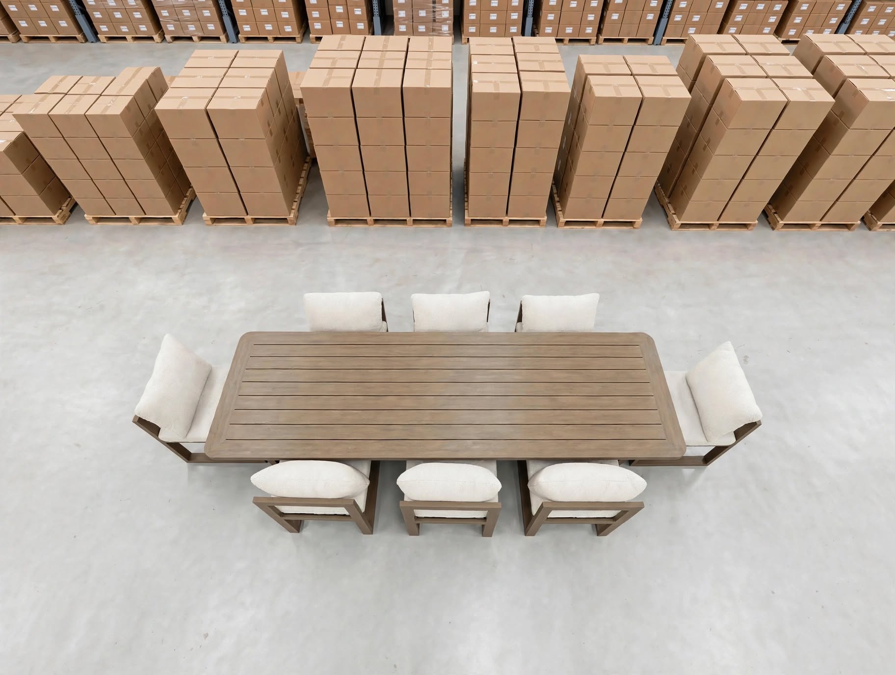 Trinidad 9 Pce Outdoor Setting Table & 8 Chairs