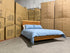Highland queen size bed in blackwood