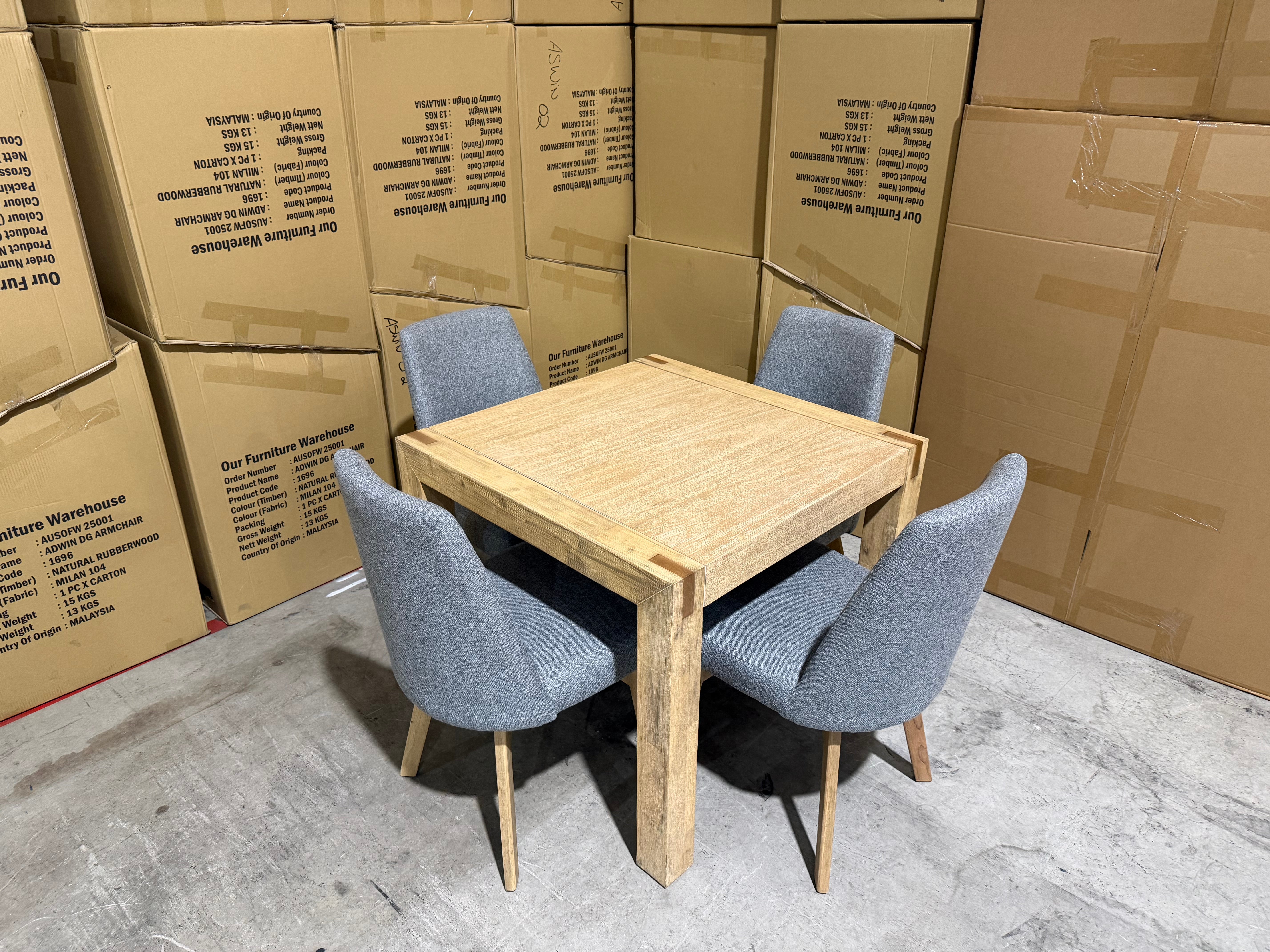 Crystalbrook 5 Piece Dining Suite
