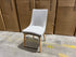 Milano Dining Chair Light Grey With Oak Colour Leg