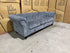 Jester 3 seater sofa Licorice