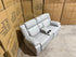Kenso 2 Seater With Dual Recliners In Soft Rhino Light Grey