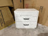 Atlanta bed side chest in grey wash finish