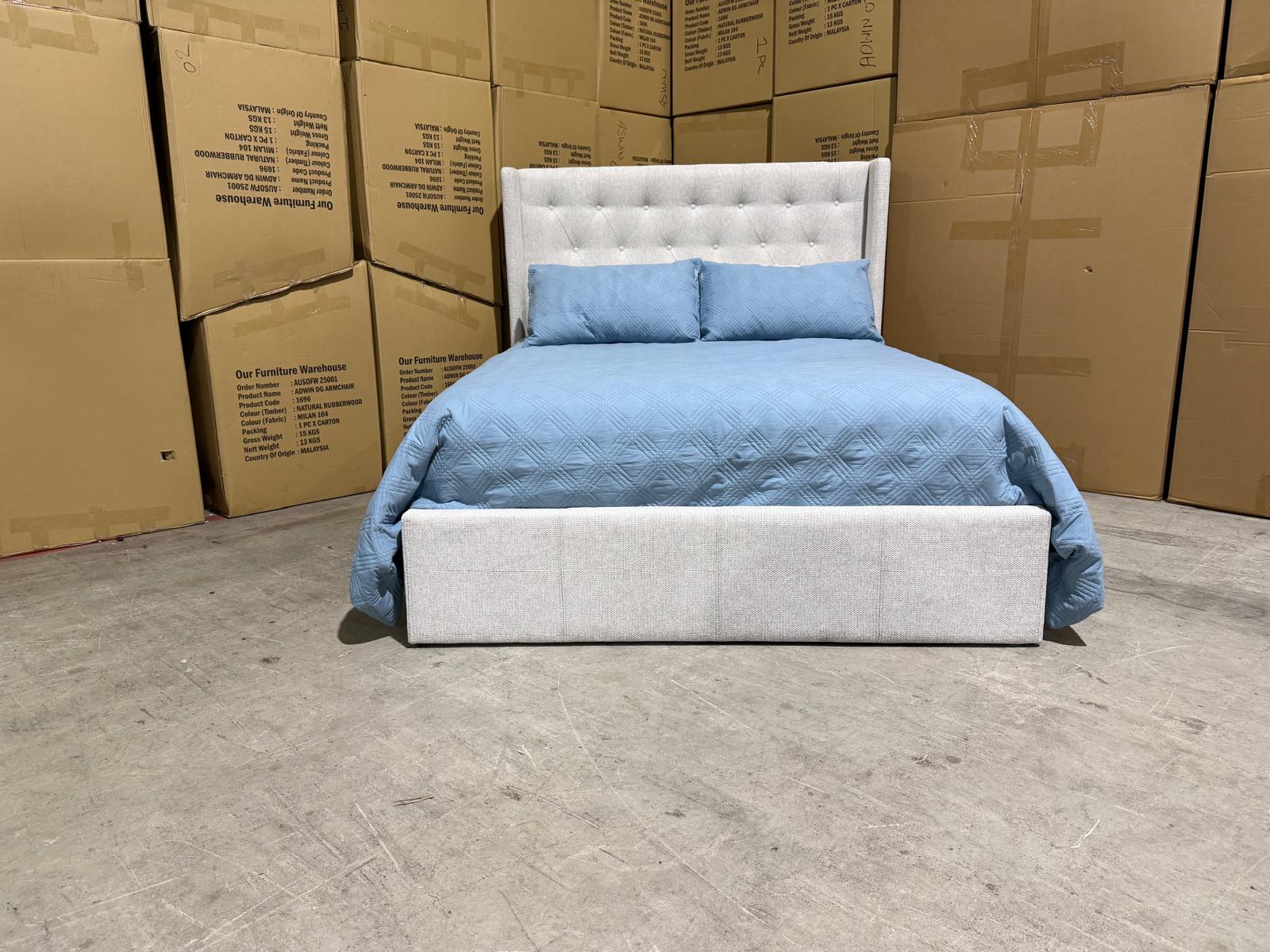 Memphis Double Bed in share 111 natural