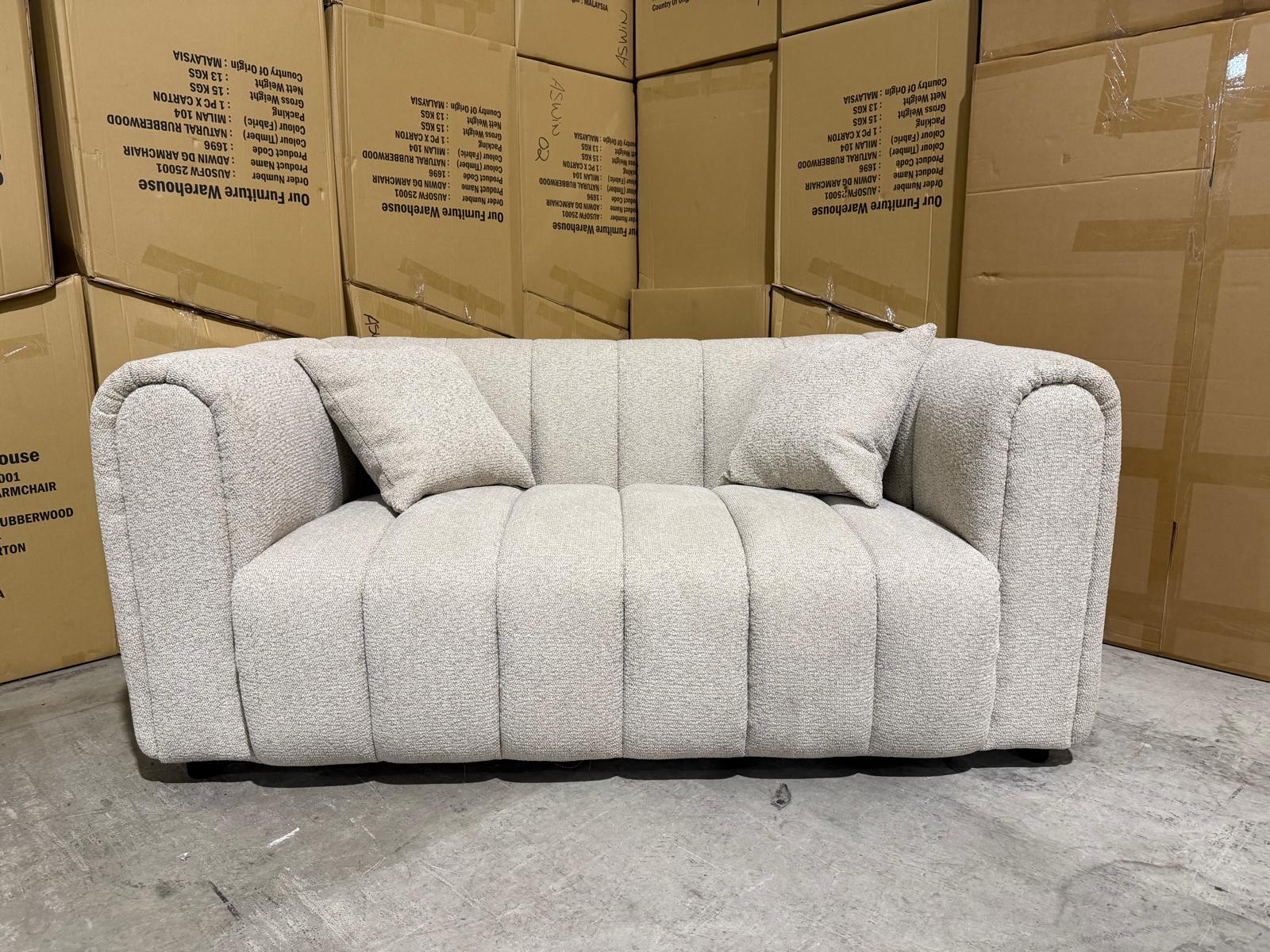 Estella 2 Seater Sofa With Scatter Cushions
