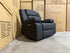 Kenso Single Recliner With Dual Motion Recliner In Soft Rhino Black