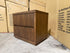 Flinders bed side chest in pecan finish