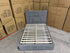 Stuart Double Bed in Light Grey