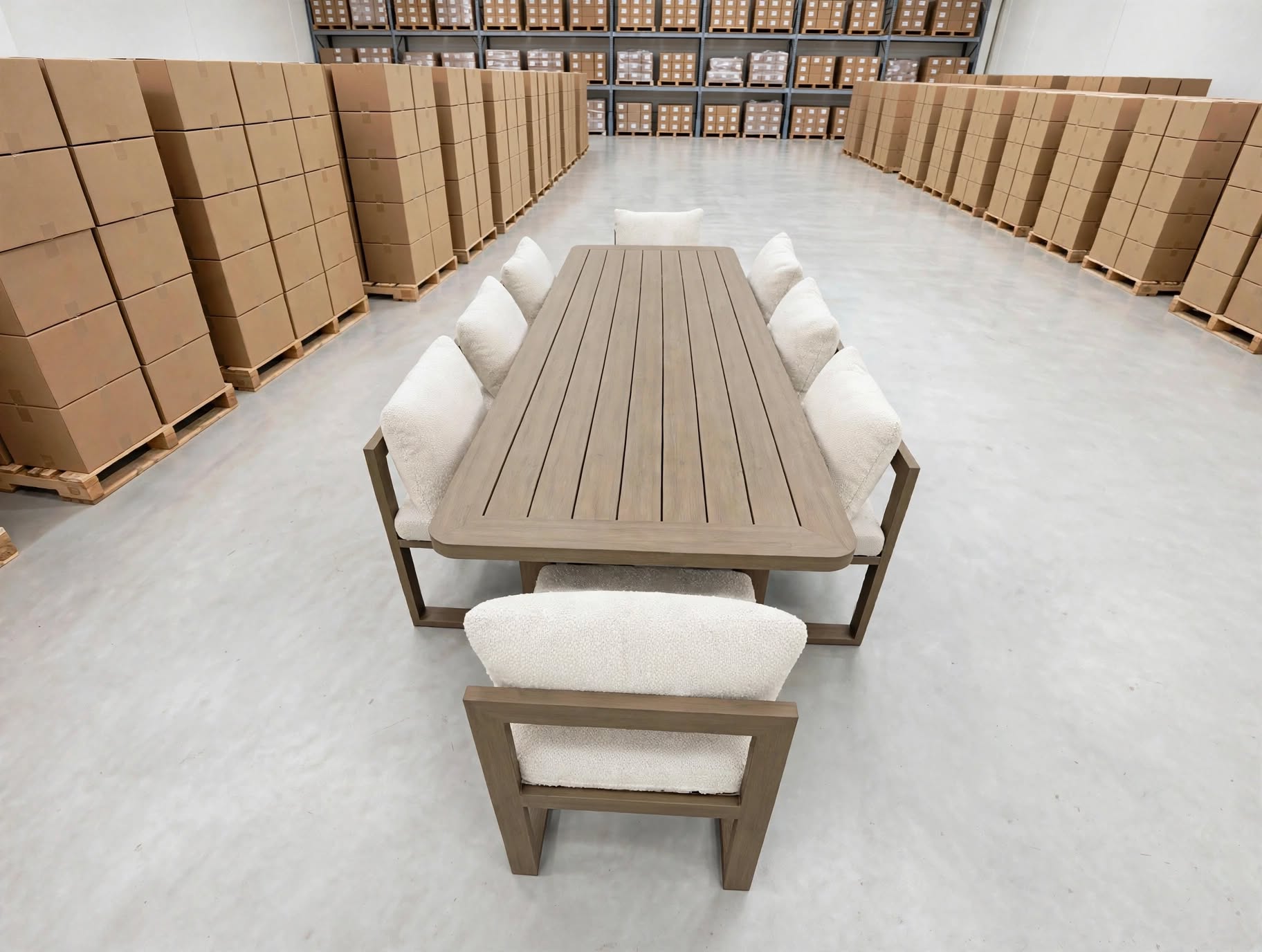 Trinidad 9 Pce Outdoor Setting Table & 8 Chairs